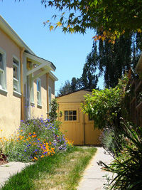A look at a converted garage accessory dwelling  unit. Image courtesy of http://www.flickr.com/photos/harthillsouth/2735757672/sizes/z/in/photostream/.
