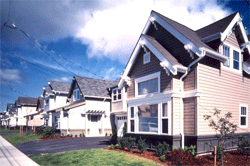 Heiwa Commons  a small lot single-family development in Seattle, Washington.
