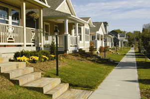 Photograph of Affordable single-family subdivision in Cincinnati, Ohio.
