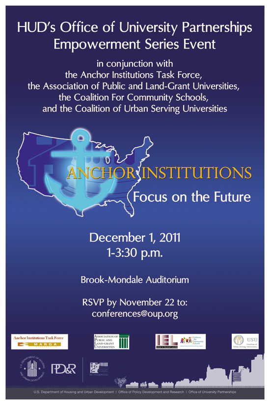 Photo: 2011 OUP Anchor Institutions Brown Bag Event Save-the-Date
