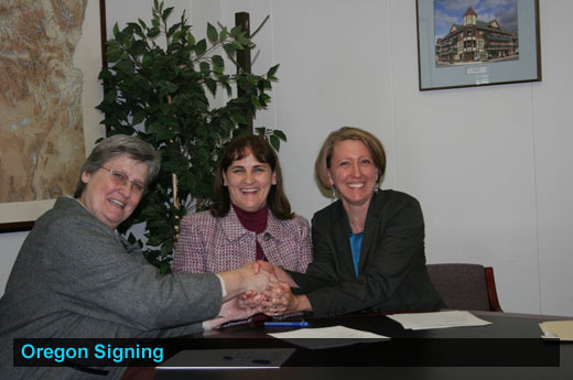 Oregon Signing
