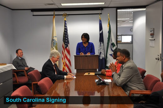 South Carolina Signing