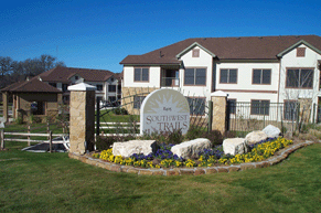 Photograph of Southwest Trails Apartment Complex in Austin, Texas.