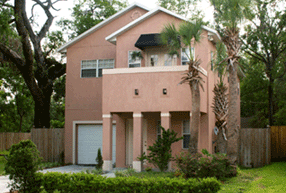 Photograph of Single-family house in Orlando, florida.