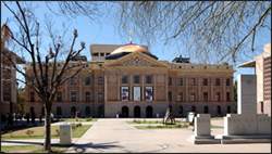 A view of the Arizona State Capitol Building in Phoenix, Arizona. [Photo credit: Jeff Dean] 