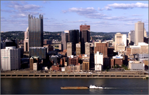 A view of downtown Pittsburgh, Pennsylvania. Photo courtesy of Jason Cohn.