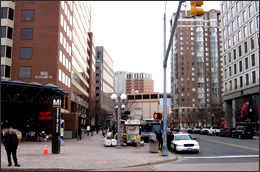 Mixed-use, transit-oriented development
in Arlington, Virginia.
