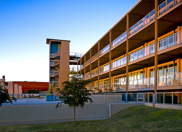 An architectural rendering of The Lofts at Reynoldstown, situated along the Atlanta Beltline in Atlanta, GA.