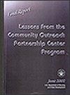 Lessons From the Community Outreach Partnership Centers Program: Final Report